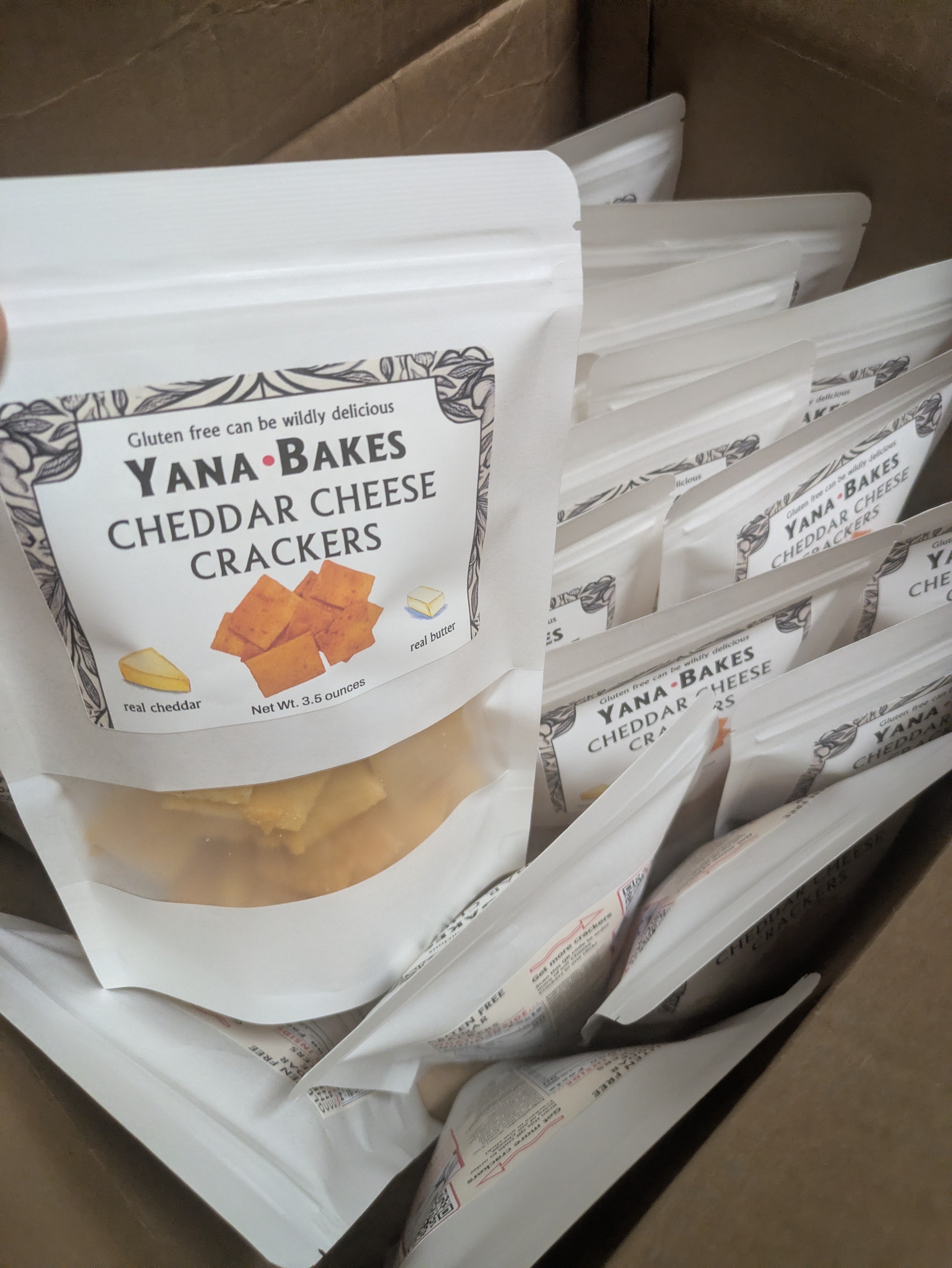 Cheese Crackers (Gluten-Free, Small-Batch)