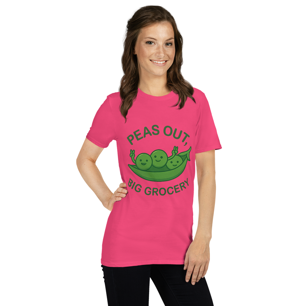Peas Out Big Grocery Softstyle Tee